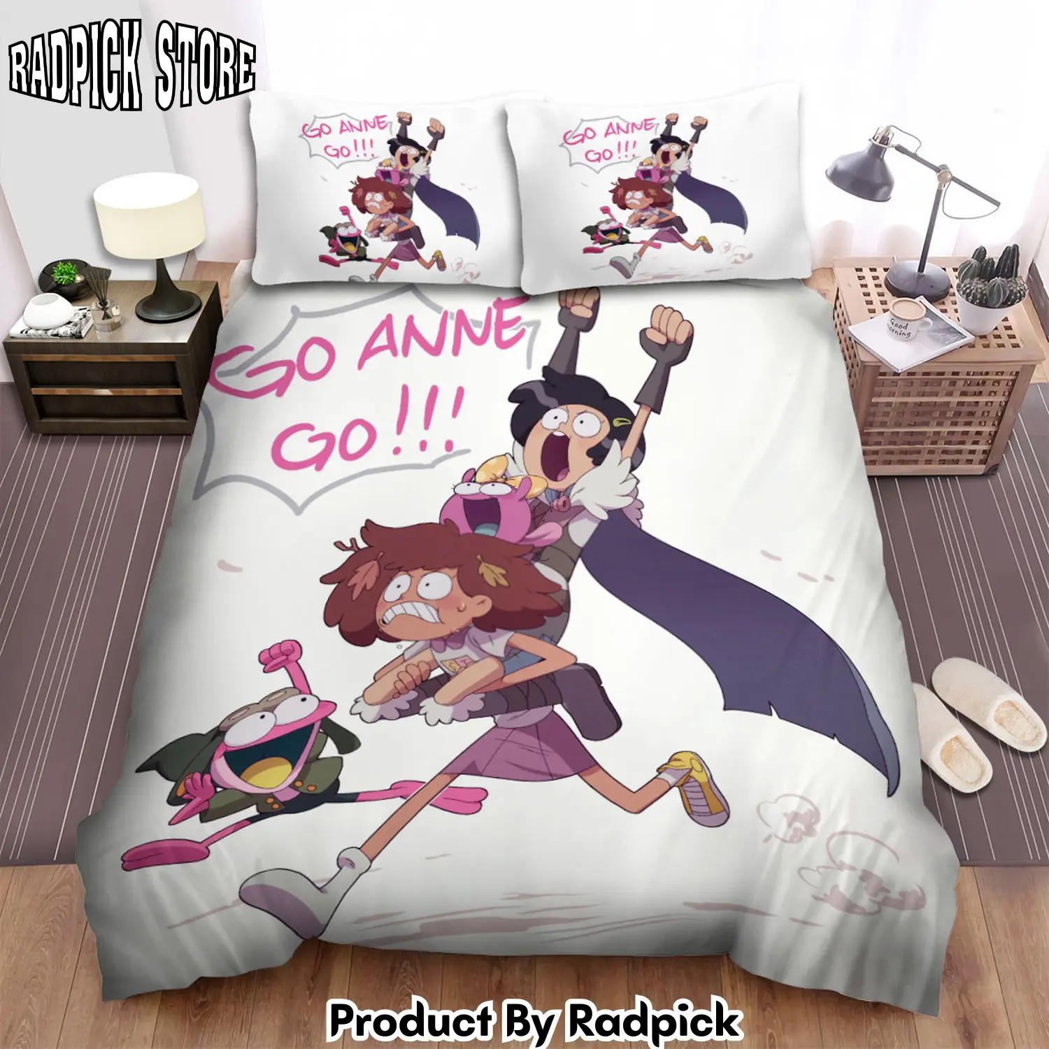 Radpick amphibia go anne go bed sheets spread duvet cover bedding sets rp3278802